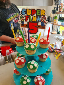 Personalised Mario Bros Cake Topper