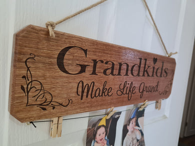 Grandparent -  Photo Clip Board  