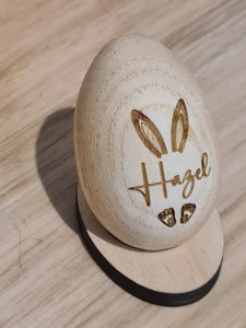Personalised Wooden Egg