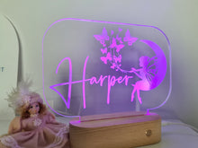 Personalised Night Light - Fairy Moon