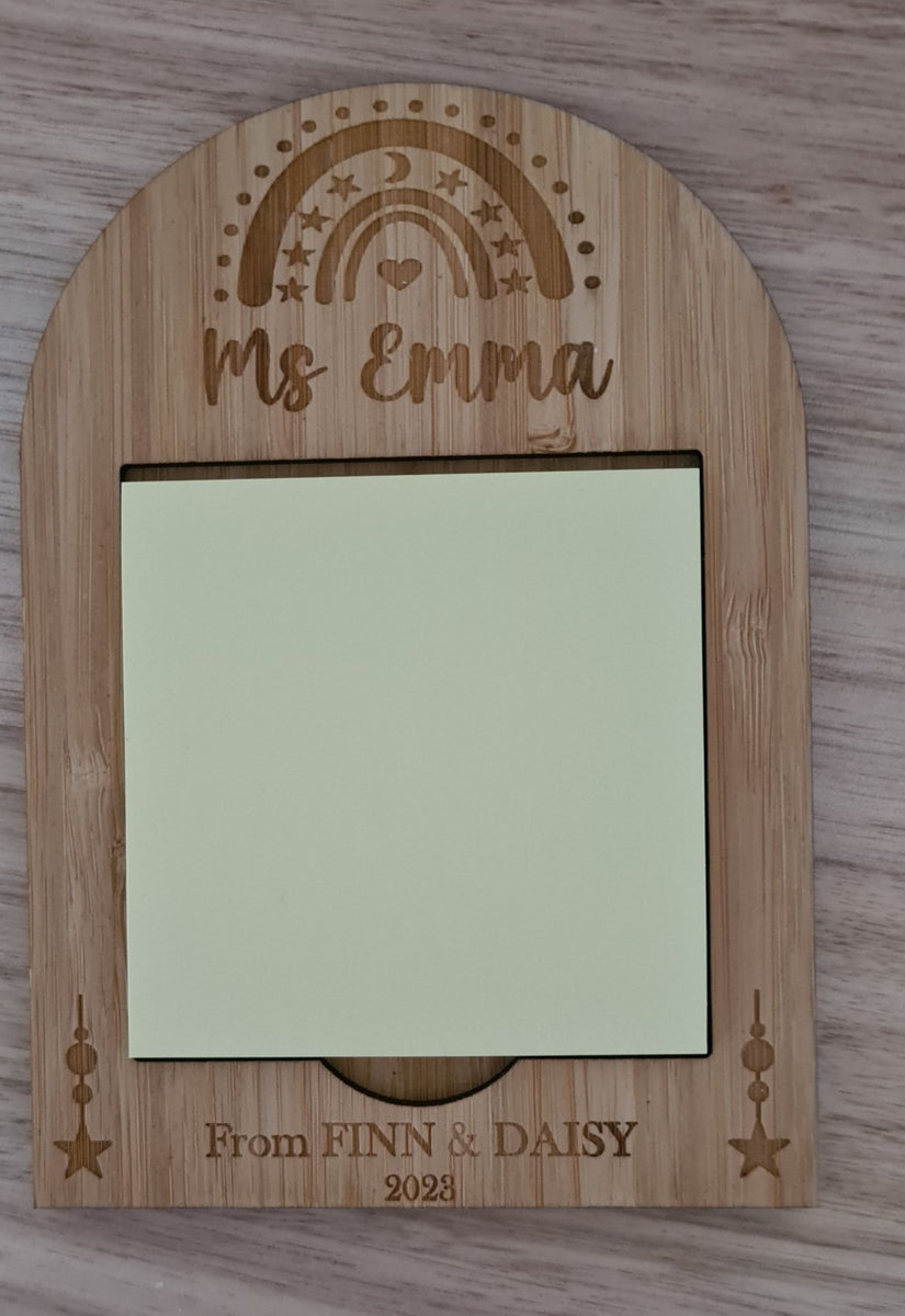Personalised Sticky Note Holder | Post It Notes Holder – Mist Designs