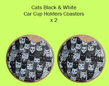 Car Cup Holder Coasters (set of 2)