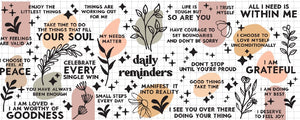 MUG  - Daily Reminder / Positive Affirmations Mug