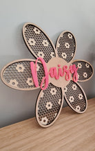 Rattan Flower Personalised Wall Decor