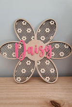 Rattan Flower Personalised Wall Decor