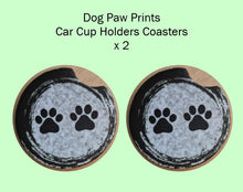 Car Cup Holder Coasters (set of 2)