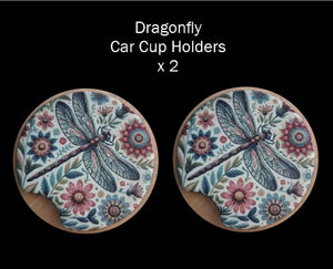 Car Cup Holder Coasters (set of 2)