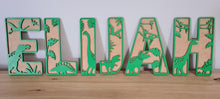 Dinosaur Letter Name Sign -  Themed Dinosaur Room