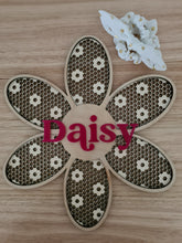 Rattan Flower Personalised Wall Decor