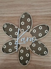 Rattan Flower Personalised Wall Decor