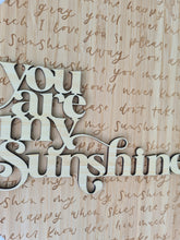 Wall Decor - You are my Sunshine