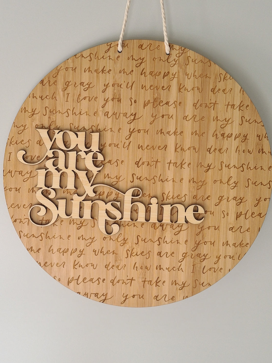 Wall Decor - You are my Sunshine
