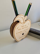 Teachers Gift - Personalised Apple Pencil Holder