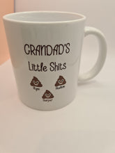 MUG  - Grandad's Little Shits  (customised)