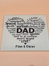 Mug and Coaster Set - Positive Words about Dad