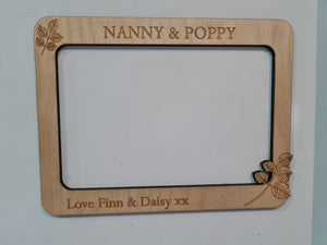 Magnetic Wooden Photo Frame