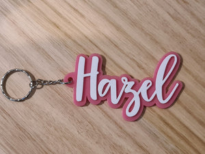 Bag Tags - 3D Acrylic Layered