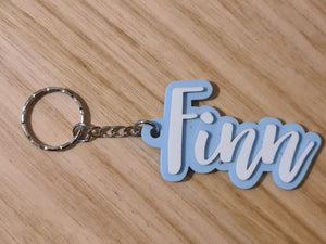 Bag Tags - 3D Acrylic Layered