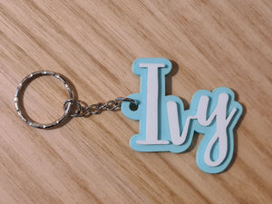 Bag Tags - 3D Acrylic Layered