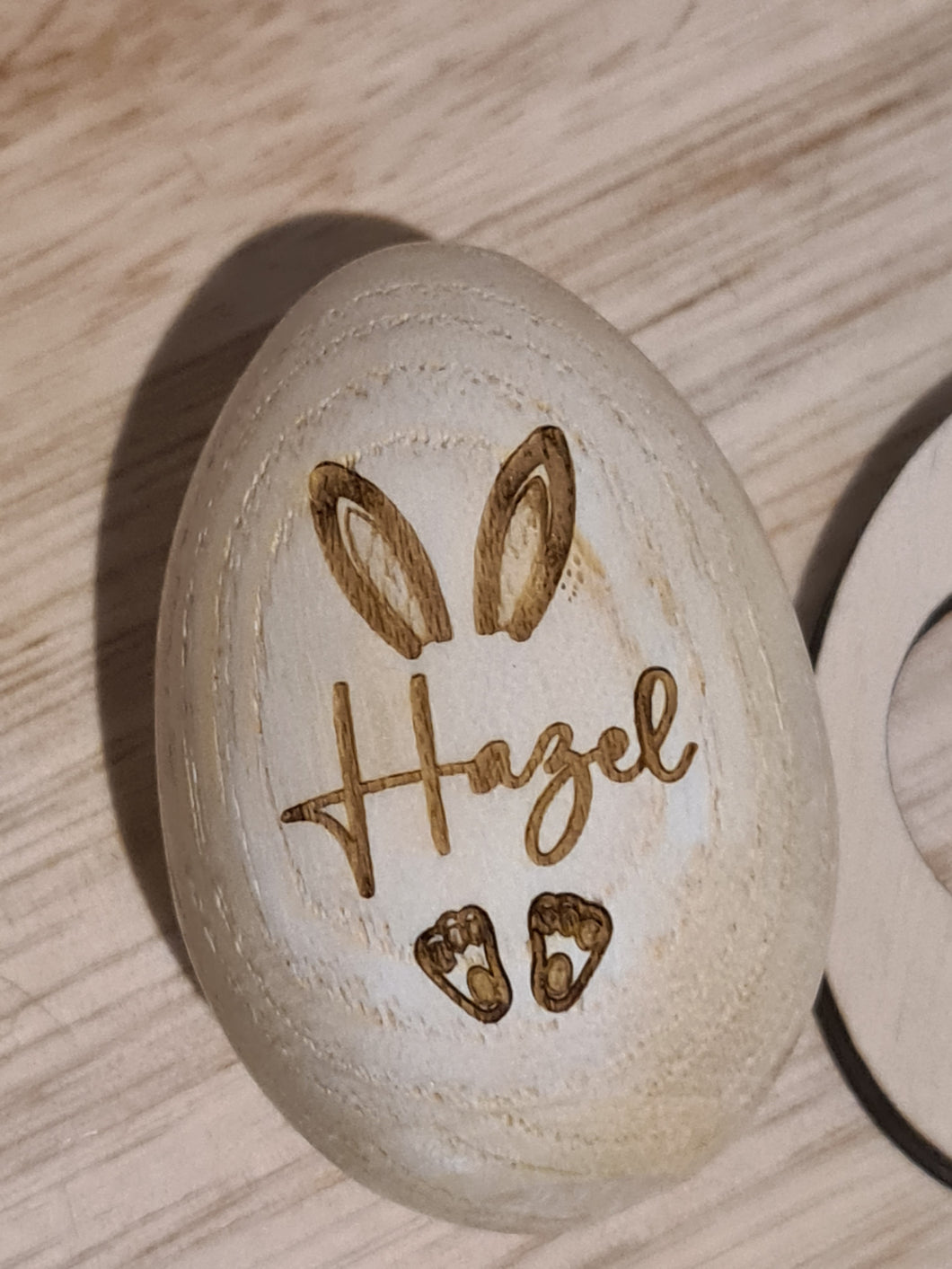 Personalised Wooden Egg