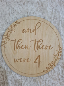 Baby Announcement - Hello World -  Vine Leaf design