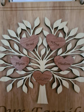 Personalised Multi - Layered Family Tree Plaque