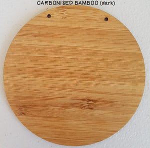 Engraved Wooden Heart Favour Tags - pack of 10