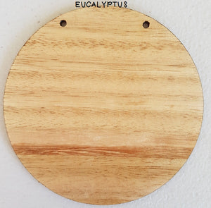 Engraved Wooden Heart Favour Tags - pack of 10