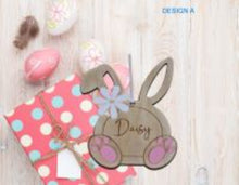 Easter Bunny Tag with Feet