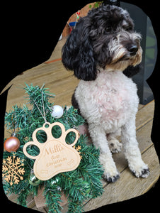 Pet Ornament  - First Christmas Bauble