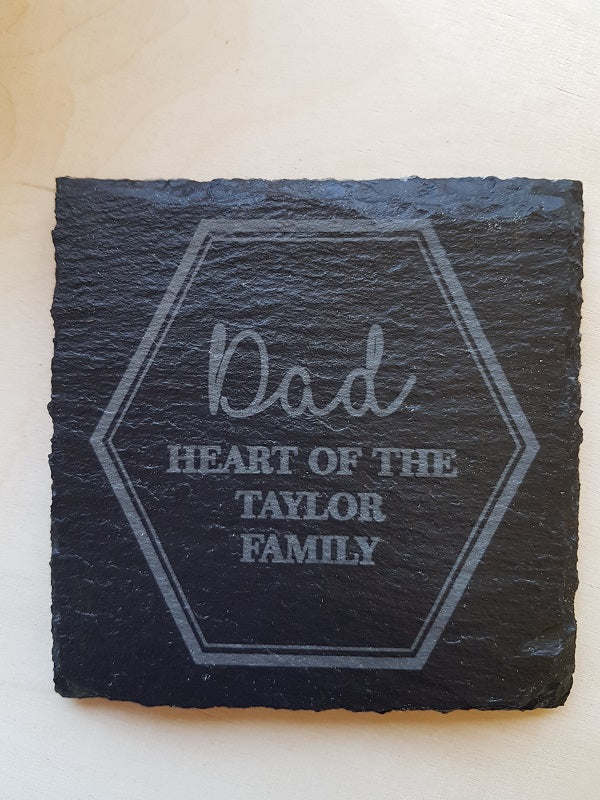 Coasters - Slate Coasters for him