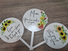 Planter Stick -  Acrylic Florals