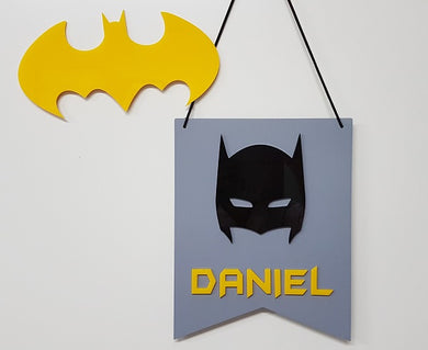 Novelty - Personalised Mask Name Plaque