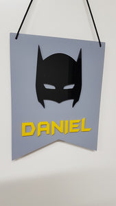 Novelty - Personalised Mask Name Plaque