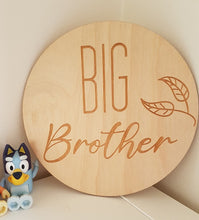 Baby Announcement - "Big Sister" or "Big Brother"