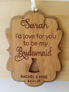 Wedding Party Request / Proposal Tag