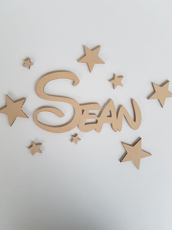 Personalised Disney Style Wooden Name Sign