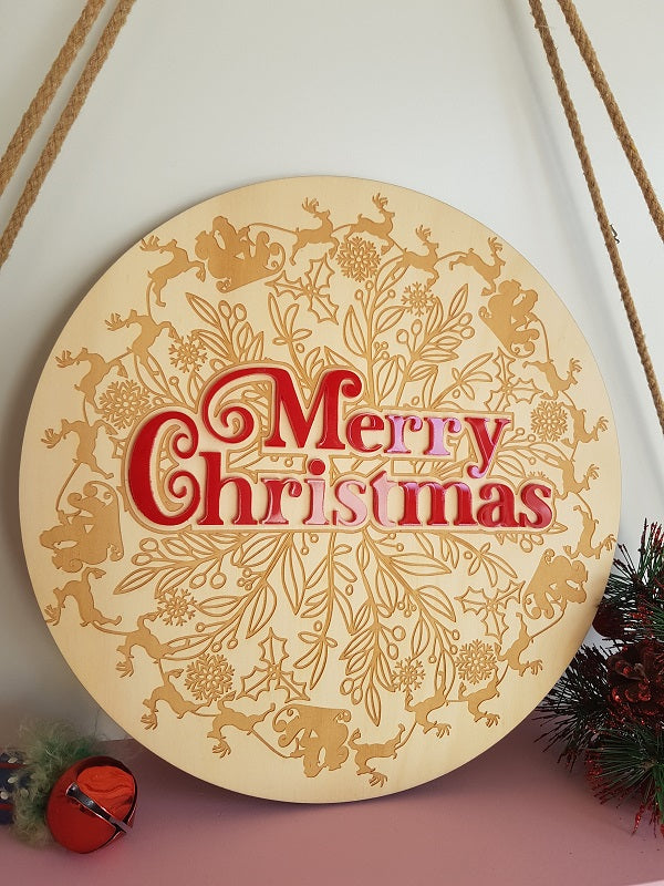 Sign -  Merry Christmas