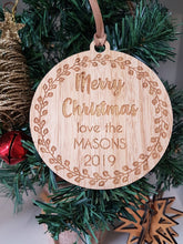 Ornament - Merry Christmas Family Name