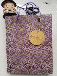 Wooden Gift Tags