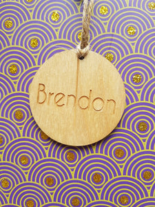 Wooden Gift Tags