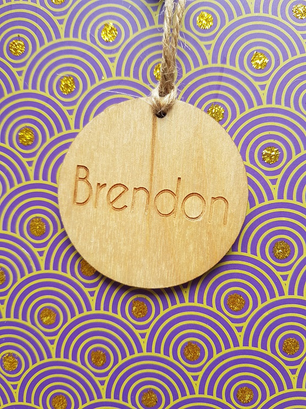 Wooden Gift Tags