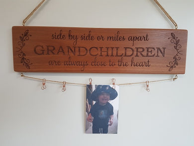 Grandparent - Photo Clip Board - 