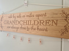 Grandparent - Photo Clip Board - "Grandchildren are always close to our heart"