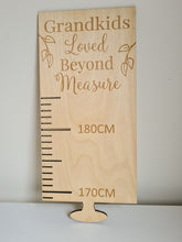 Wooden Height Chart