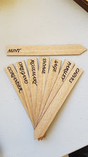 Tag - Herb or Vegetable Wooden Markers