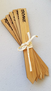 Tag - Herb or Vegetable Wooden Markers