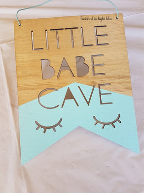 Wall/Door Decor - Little Babe Cave Banner