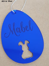 Tags - Easter Egg Mirror Tag - Personalised