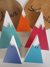 Snow Capped Wooden Mountain Shelfies